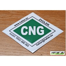 Nálepka CNG